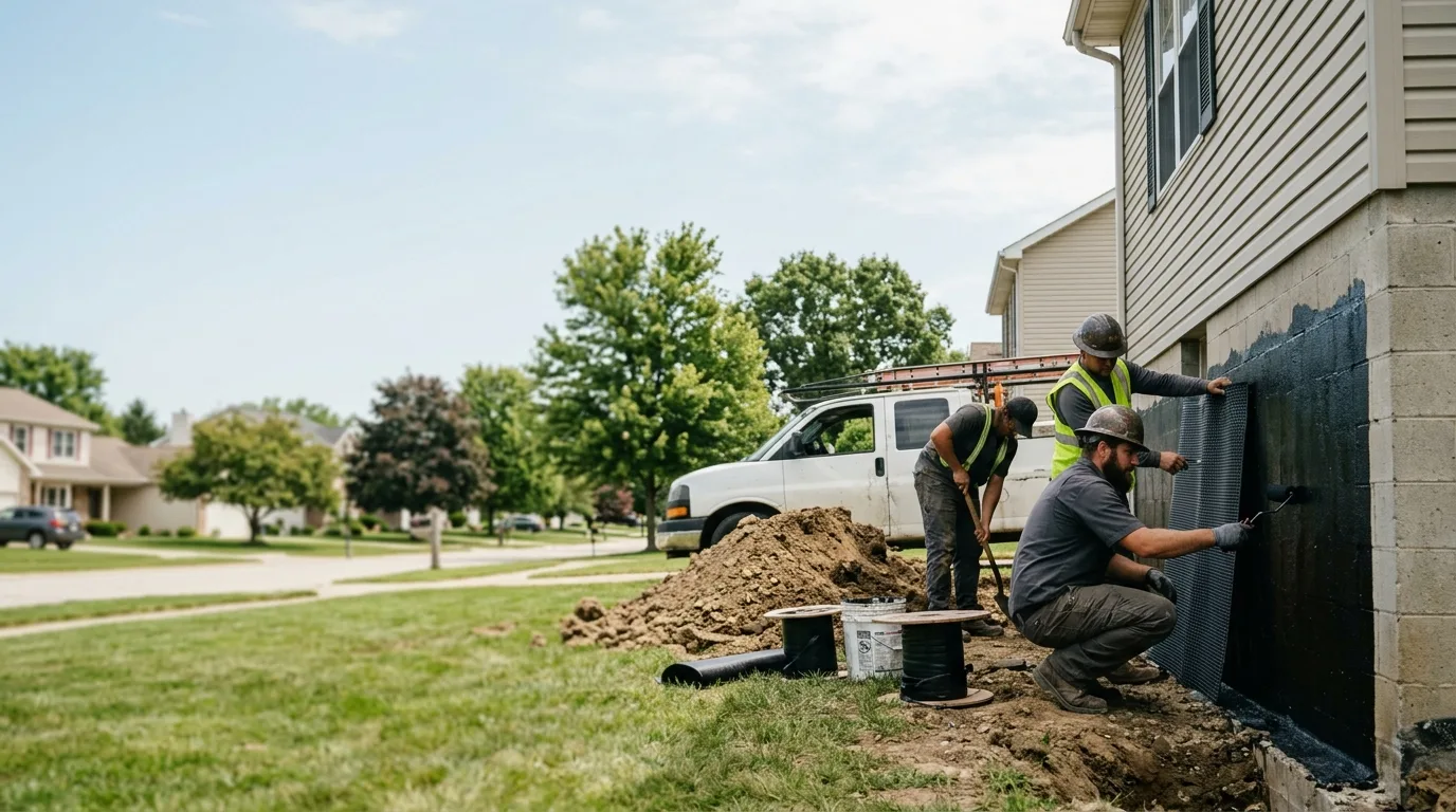Basement Waterproofing in Kimbolton, OH near me
